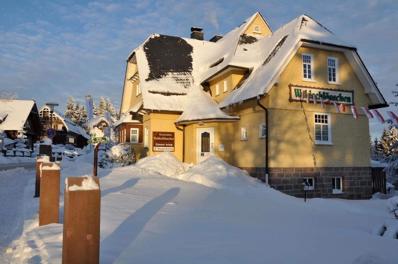 Gaststaette & Pension Waldschloesschen Oberhof  Bagian luar foto